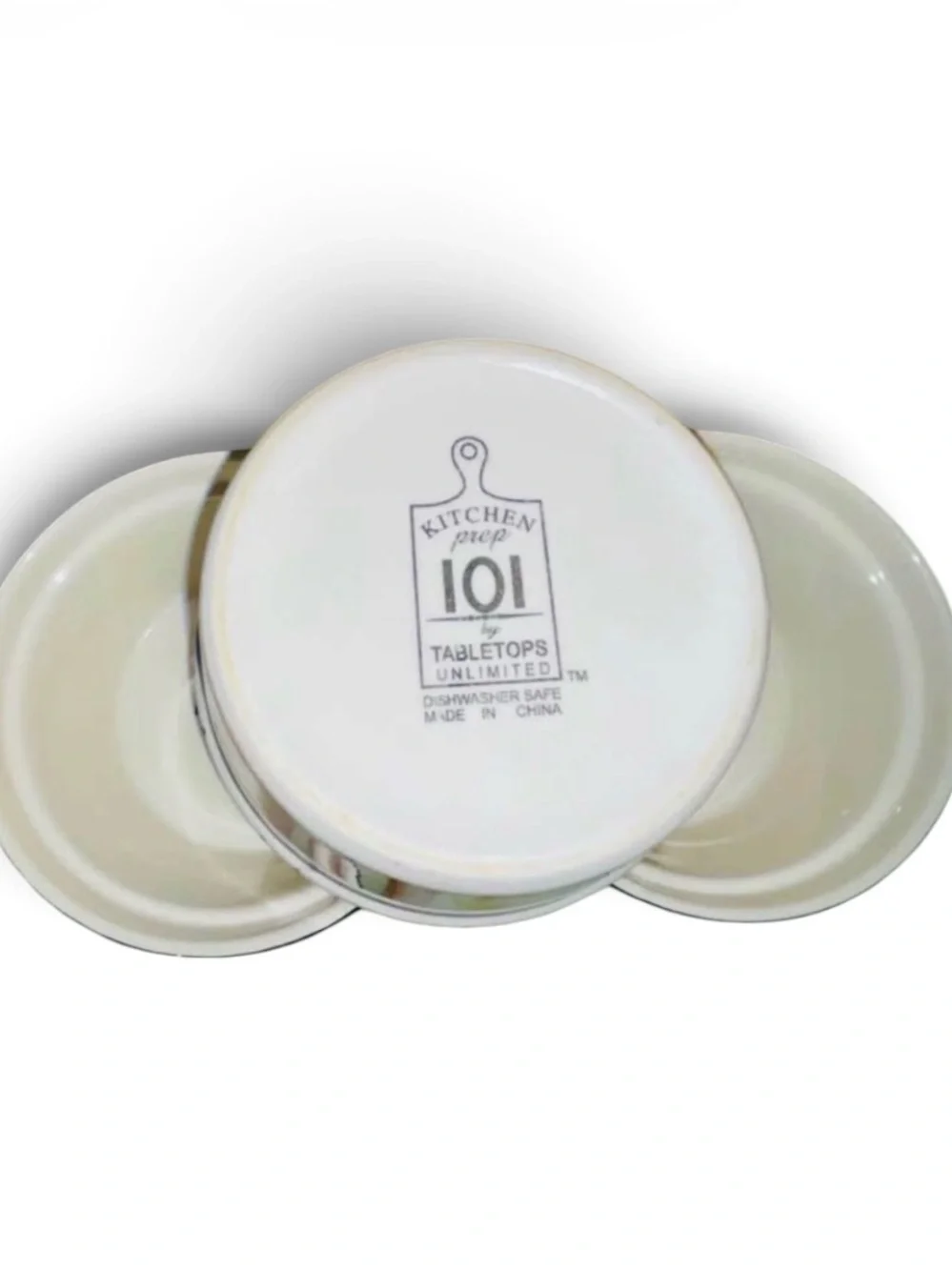 🎥 Tabletops Unlimited Ceramic Popcorn Bowls - Set of 3